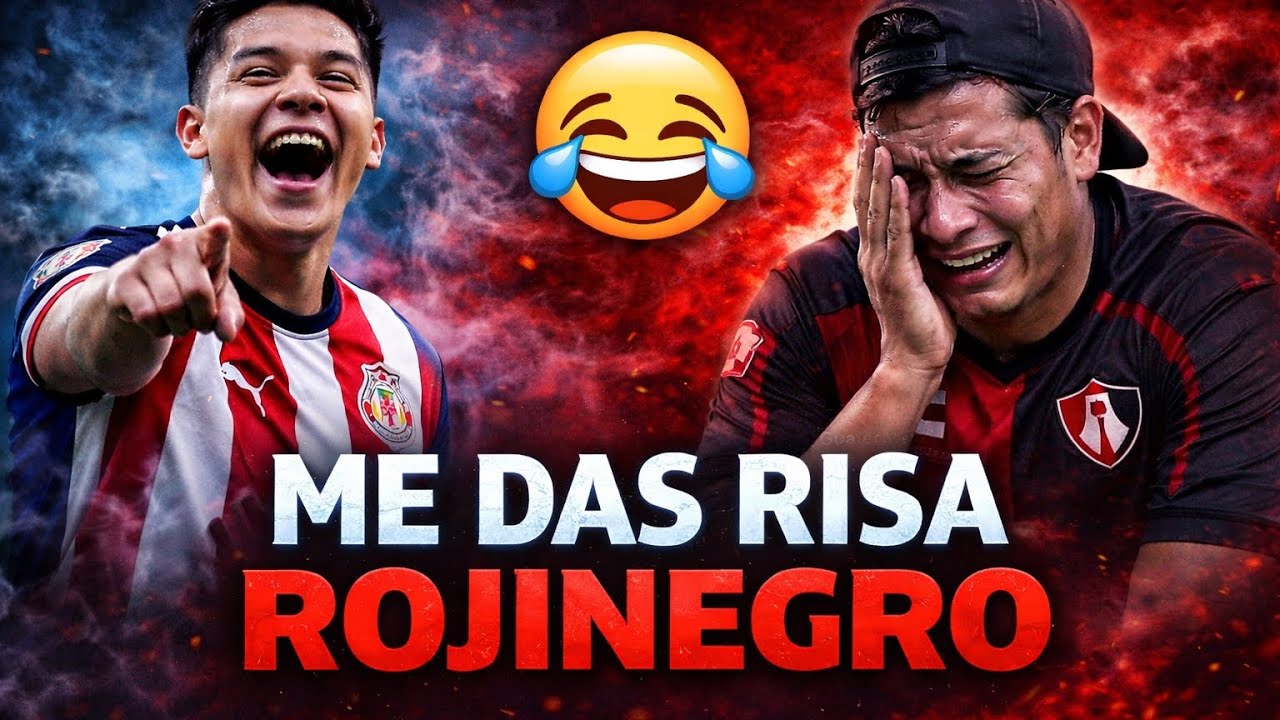 Me das risa rojinegro🤣🤣🤣🤣Chivas es tu padre 🇲🇽🔴⚪🔵🐐