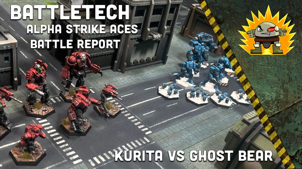 Battletech: Alpha Strike ACES - Kurita vs Clan Ghost Bear