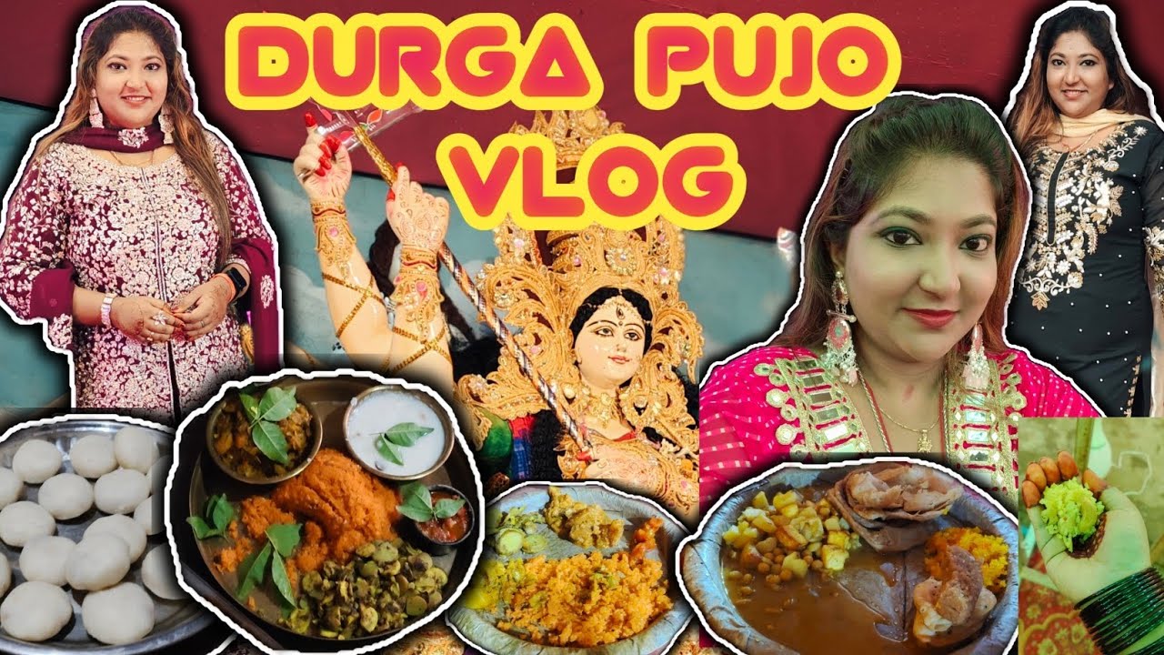 Durga Pujo Vlog From Rituals to Pandel Hopping | 5 Days of Celebration 