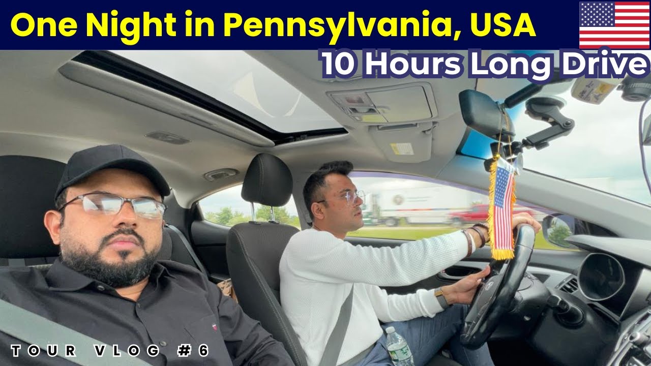 One Night Stay in Pennsylvania During Long Drive from New York to Cincinnati #2
