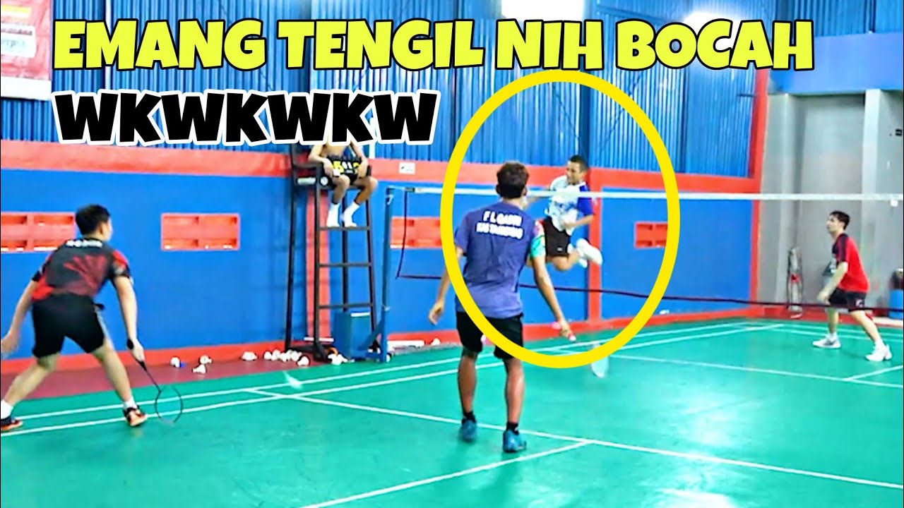 AKSI TENGIL BOCIL DIPASANGKAN DENGAN JUAN Raja Tarkam ⁉️  PERTARUNGAN DI GOR RAYA