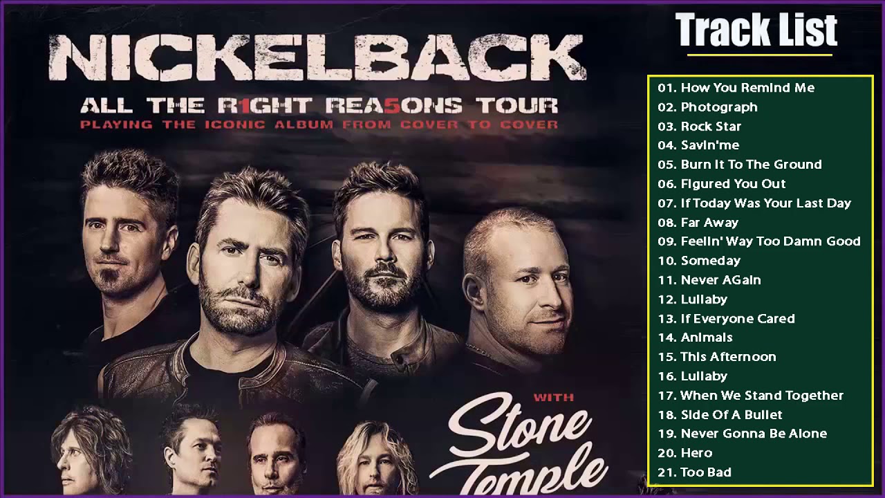 Best Songs Nickelback Full Album 2021 - Nickelback Greatest Hits Collections Of All Time