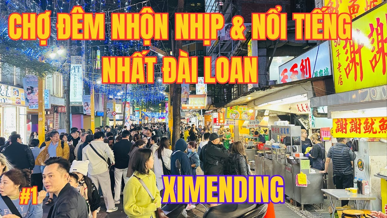 ĐÀI LOAN N1 : Đến outlet kiểu Mỹ gần sân bay Đào Viên & khám phá chợ đêm XIMENDING lớn nhất Đài Bắc