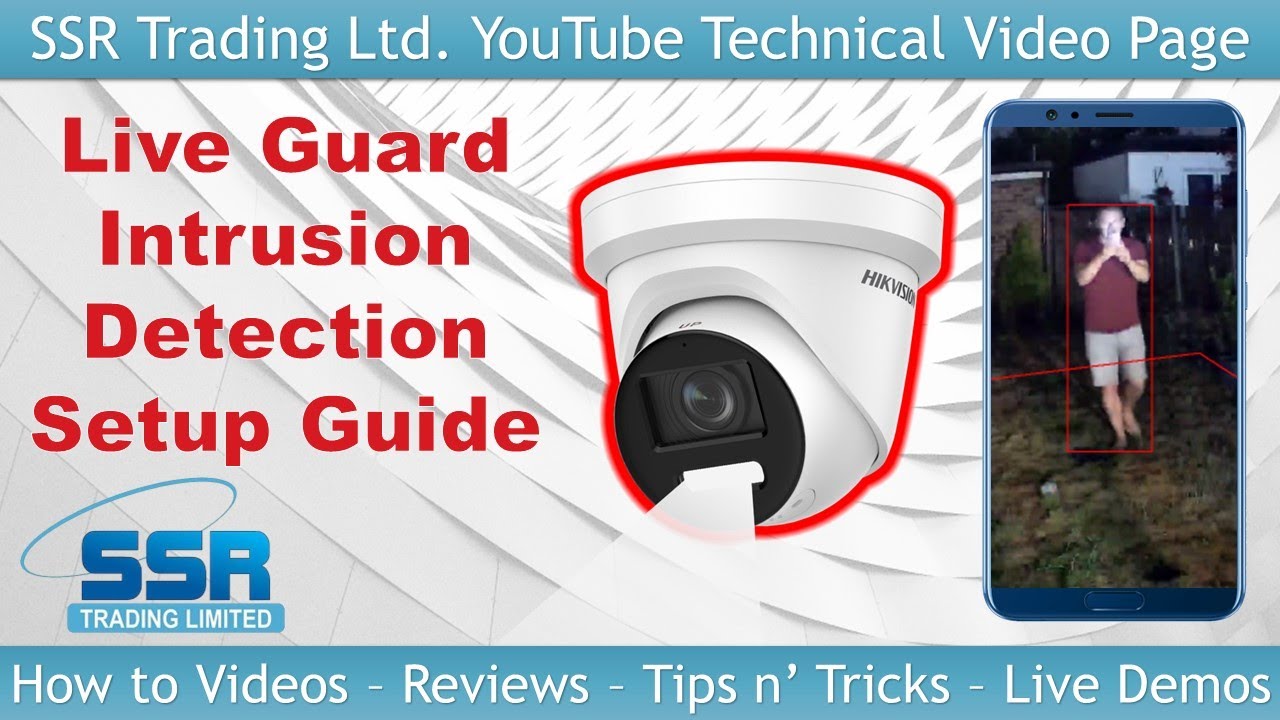 Hikvision Live Guard ColorVu Camera Intrusion Warning Detection VCA Setup Night DS-2CD2387G2-LSU/SL