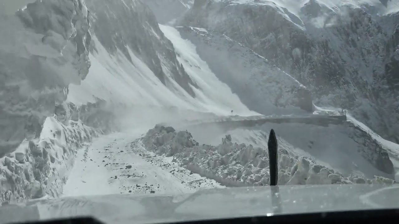 On the way to Kargil IISM Gulmarg JK 2026