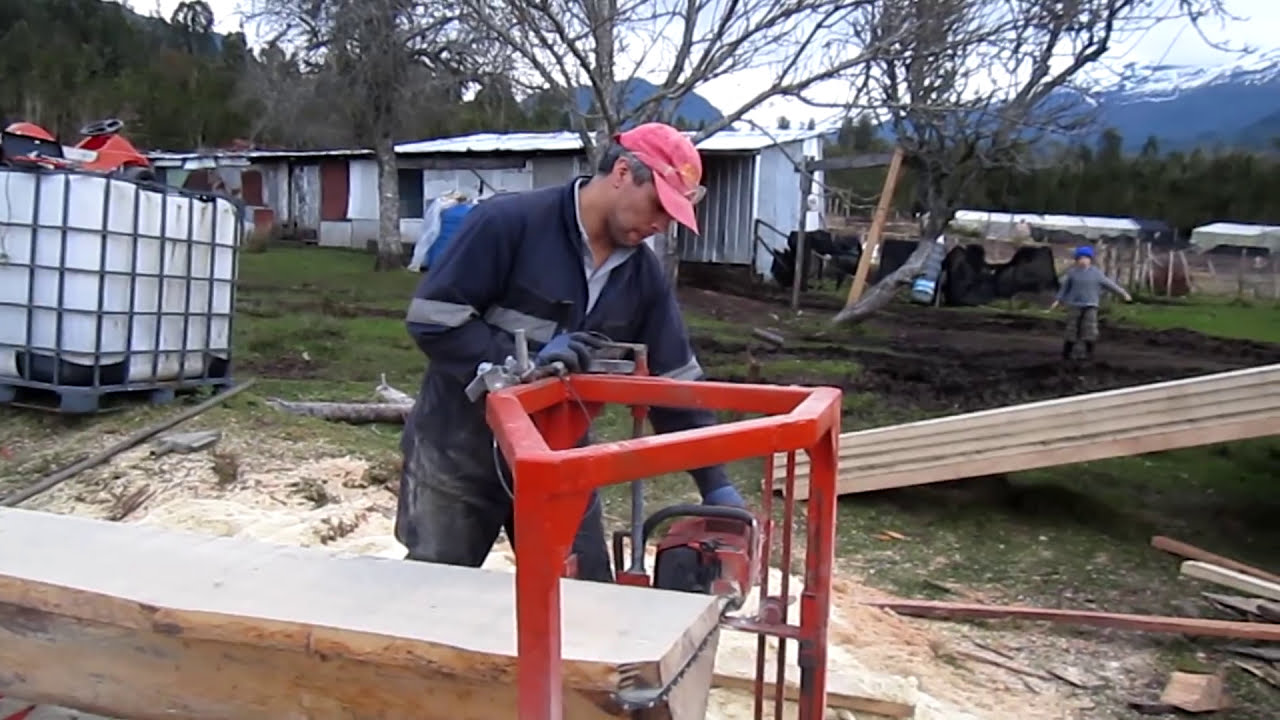 DIY CHAINSAW MILL | Aserradero portátil