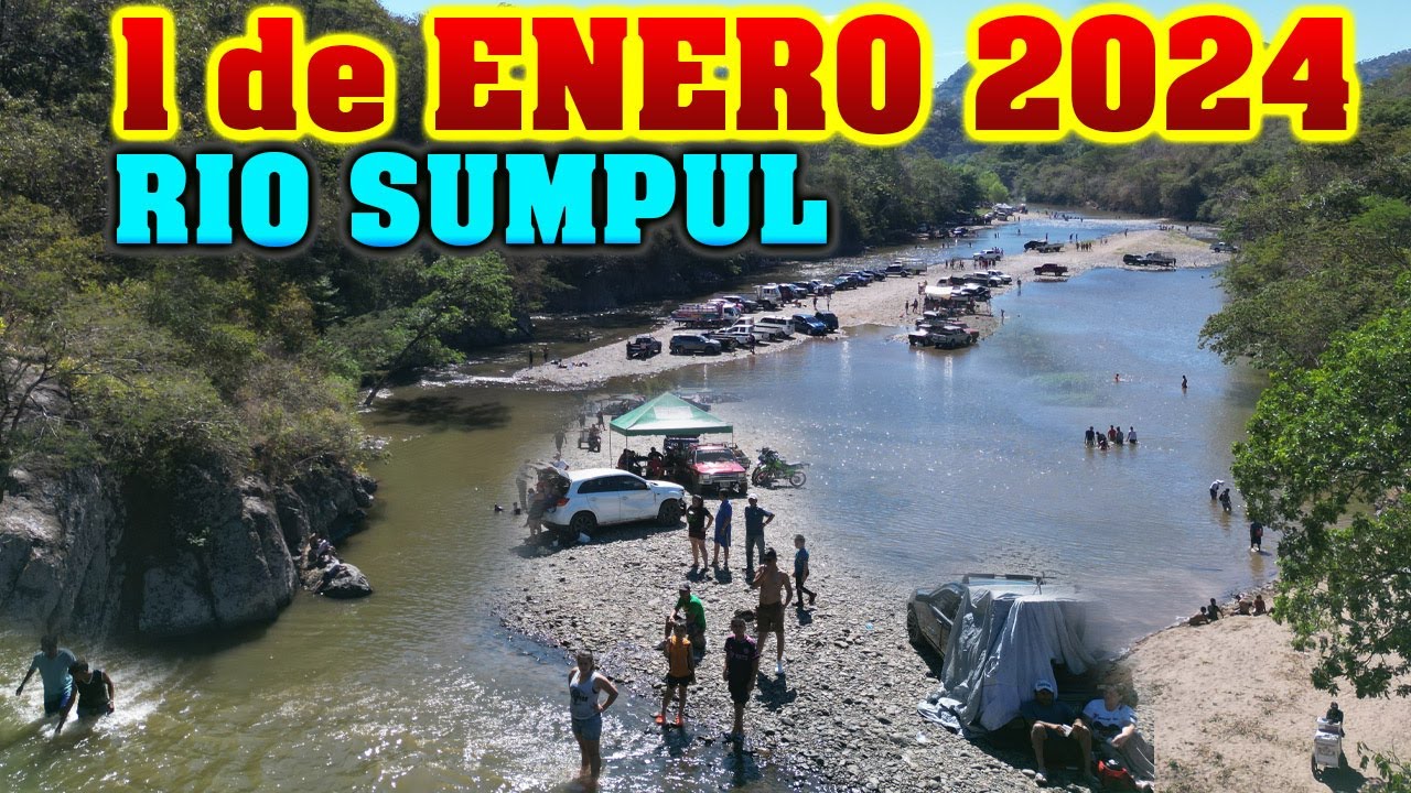 #Rio Sumpul En Los AMATES 1 de Enero 2024😱😱