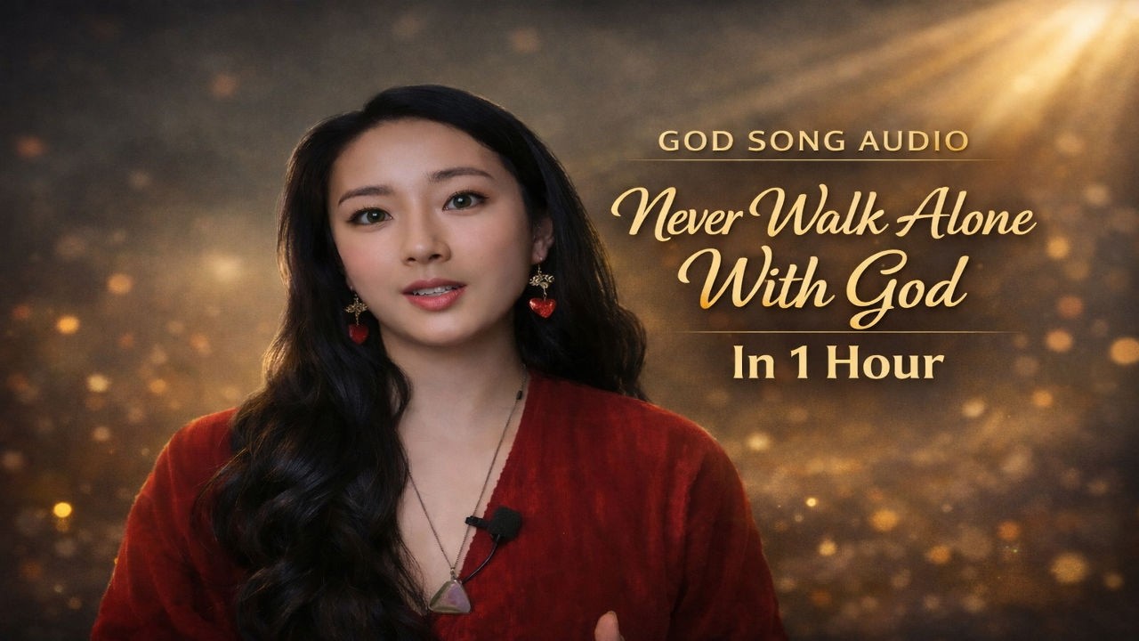 1 Hour God Song Audio For Praying | Never Walk Alone With God in 1 hour Version | VinSong