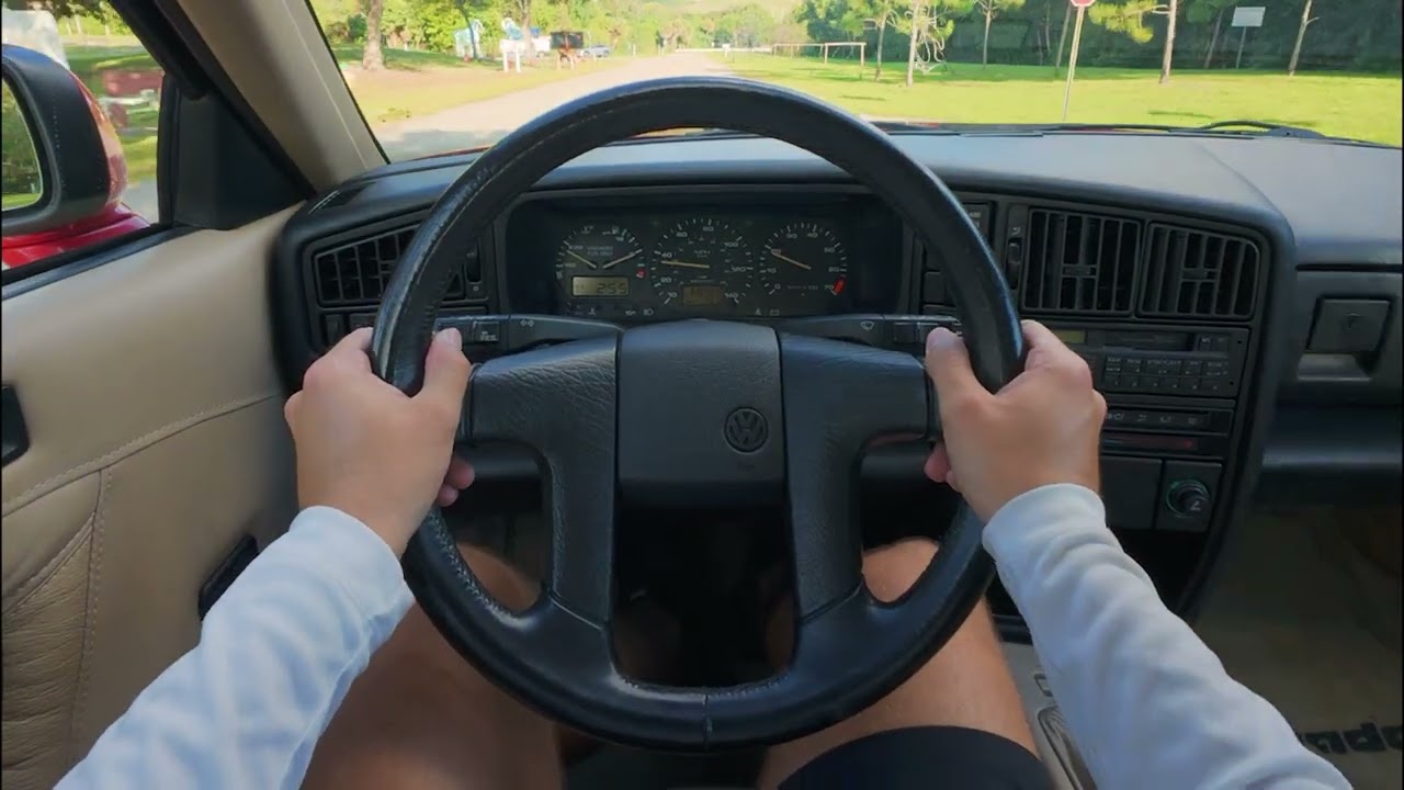 1992 Volkswagen Corrado SLC VR6 5-Speed cold start, driving, walk around video