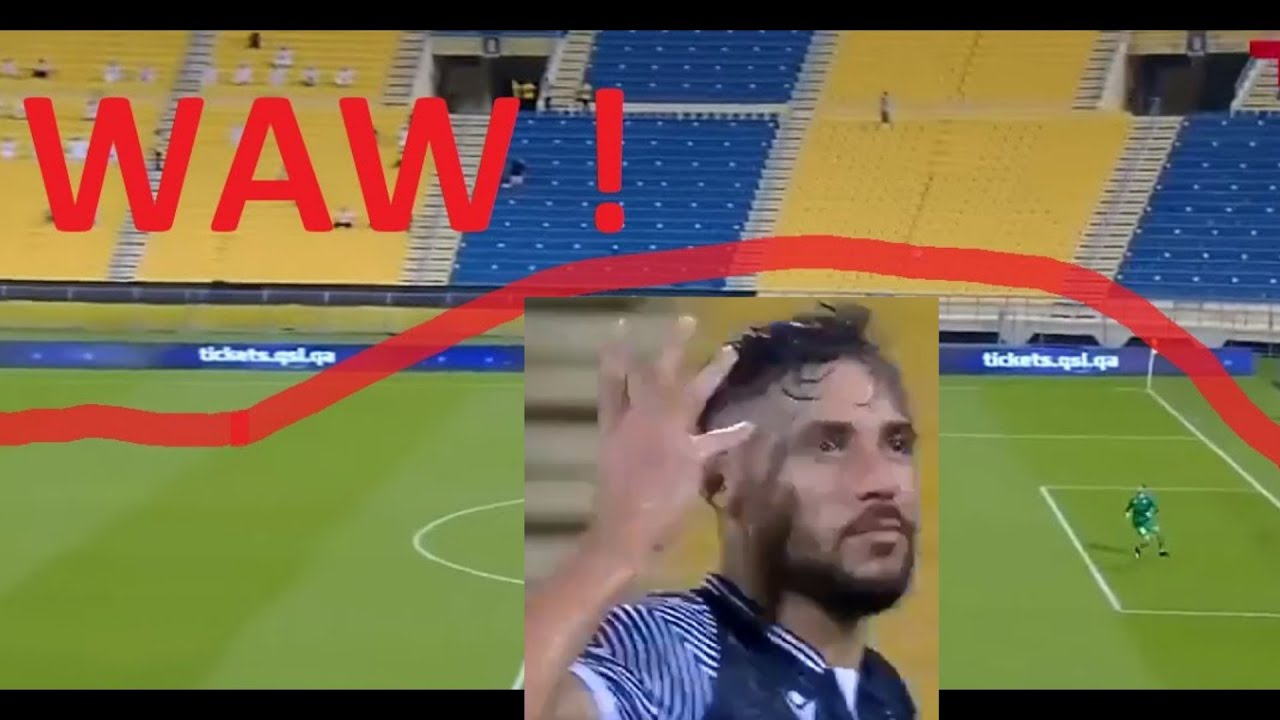 ⚽ Le tr&egrave;s magnifique but marqu&eacute; par Youcef Bela&iuml;li dans le championnat qatari.