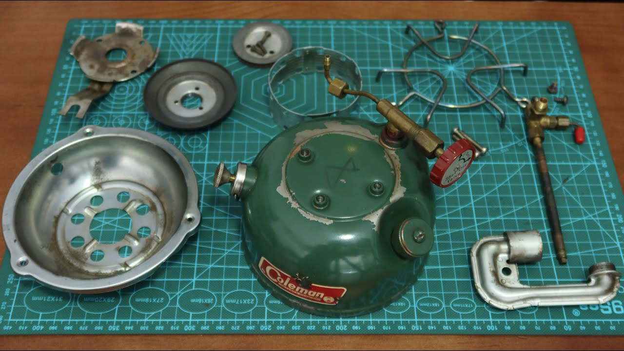 1969 Coleman 502 fuel stove refurbished and tested