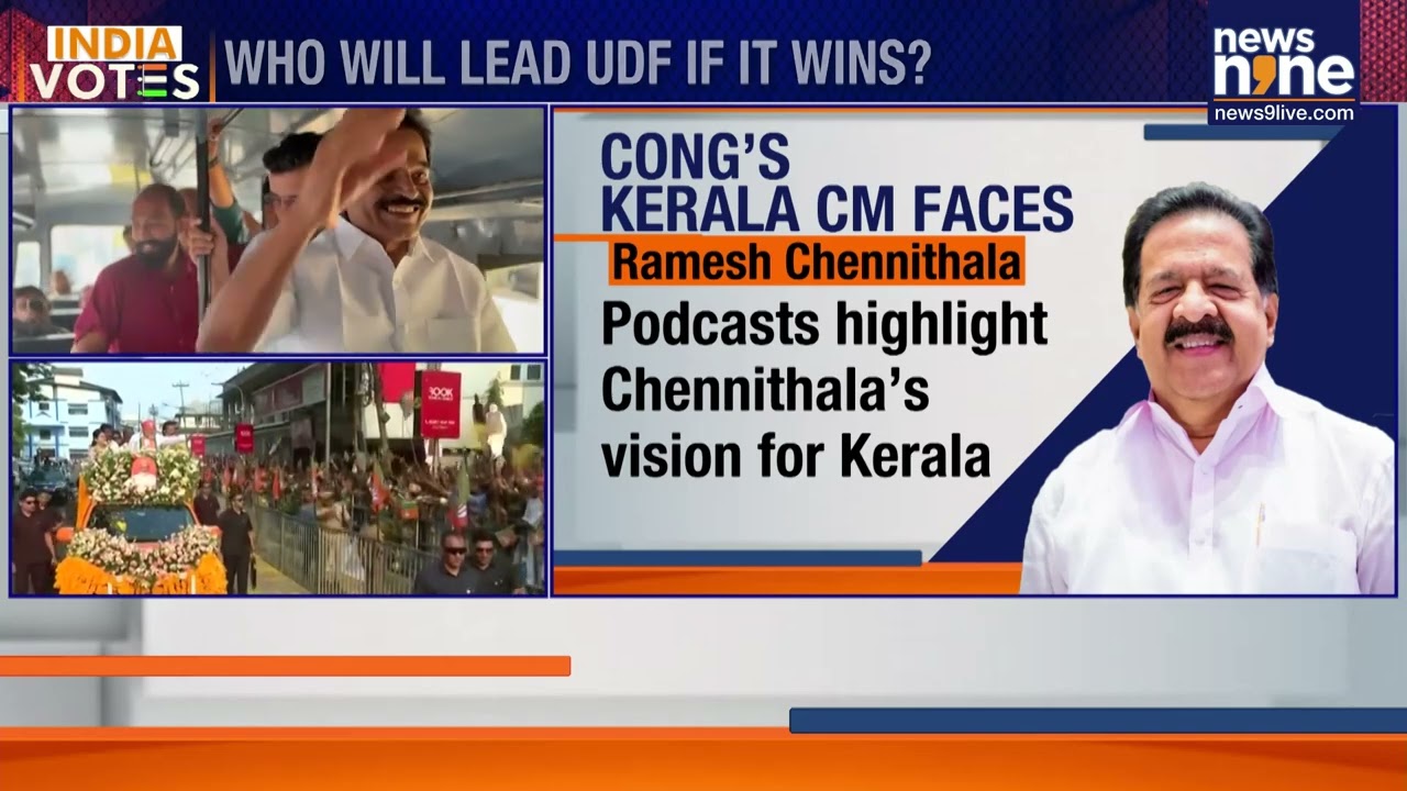 Kerala CM Race Heats Up: UDF Leaders Clash as Exit Poll Shows Tight Battle