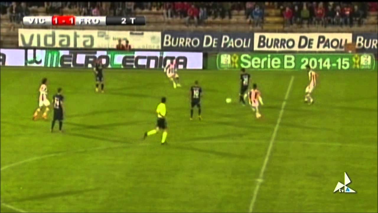Calcio, Serie B 2014/15 - 42^ g.ta: Vicenza-Frosinone 2-1