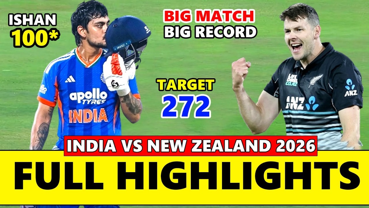 India vs New Zealand 2nd T20 Full Match Highlights 2026