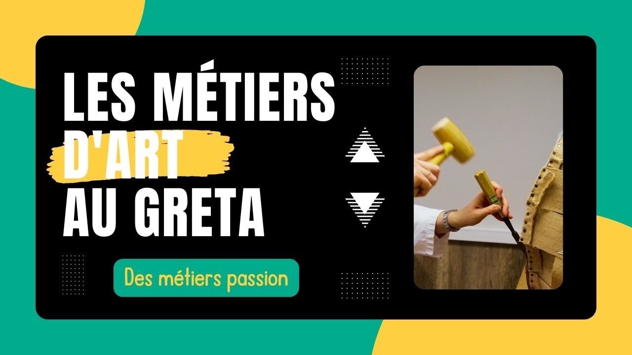 Les métiers d'art au GRETA Normandie : des métiers passion