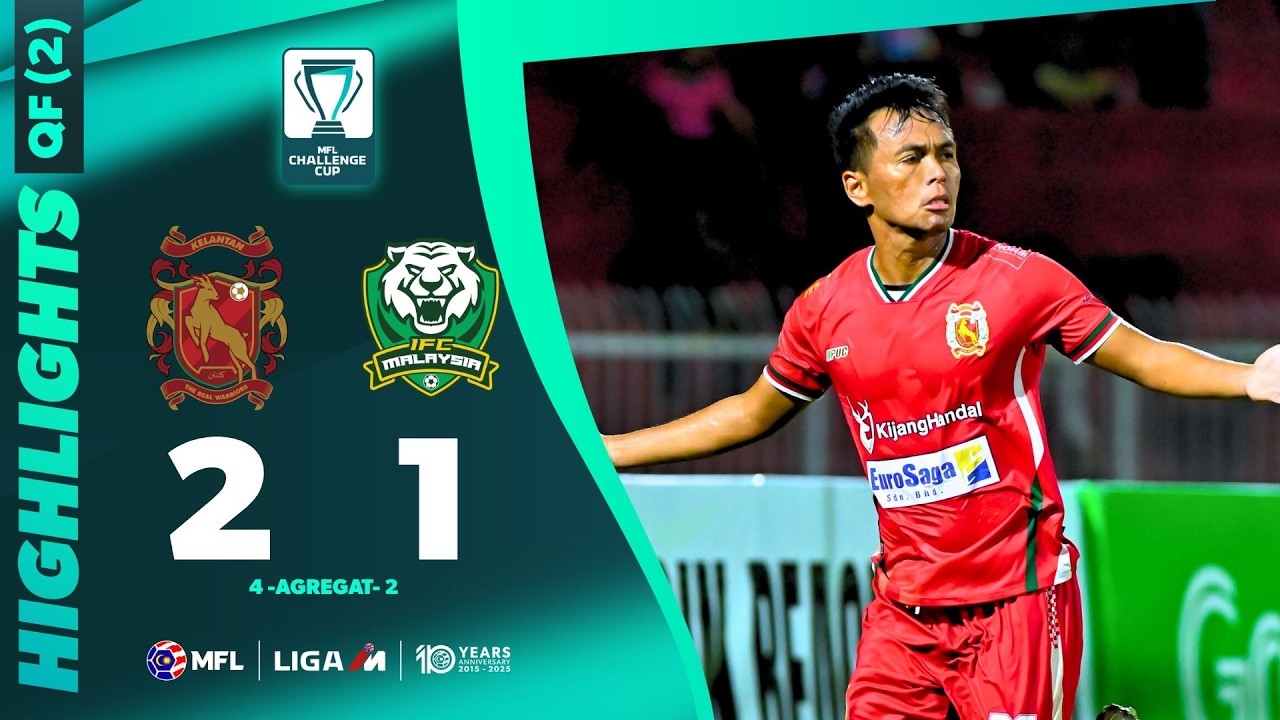 Kelantan TRW FC 2-1 Imigresen FC | Highlights | MFL Challenge Cup 2025-2026 | QF (2)