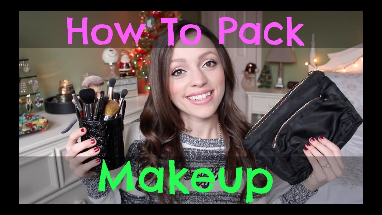 How to Pack Makeup for Travel | Airplane, Roadtrip, & More!