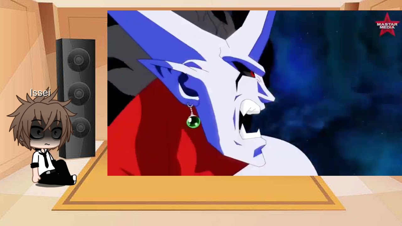 Issei reacciona a anime war (Goku Kaio-ken x100) | Daniel ssj blue