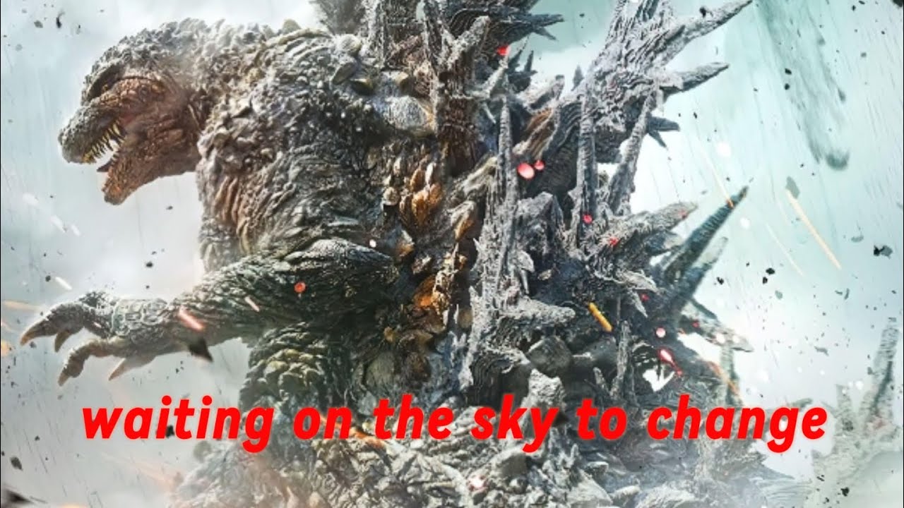 Godzilla minus one tribute (waiting on the sky to change/starset)