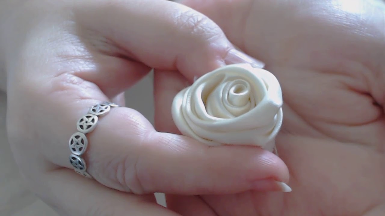 How To Create Vintage Rolled Roses Tutorial