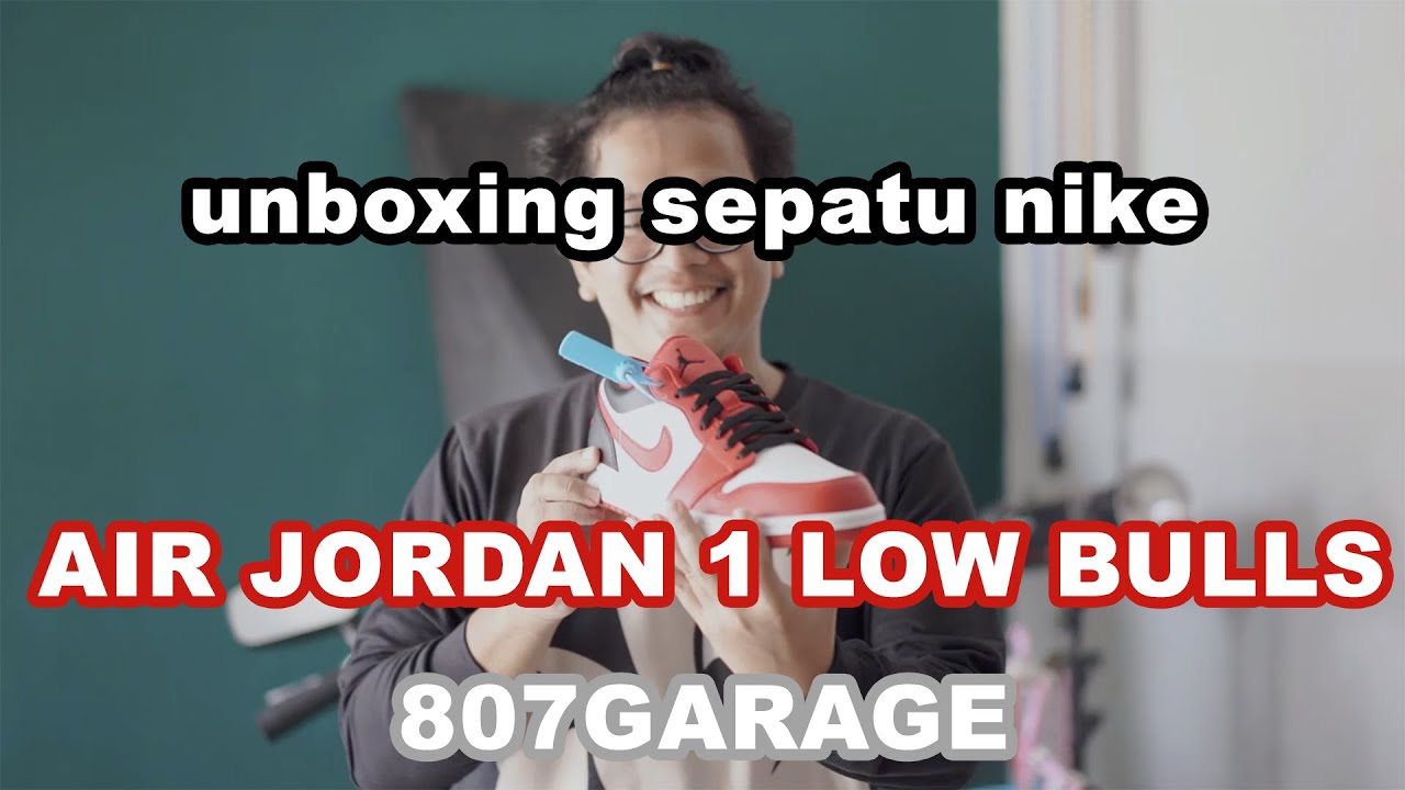 VLOG UNBOXING AIR JORDAN 807 GARAGE bandung