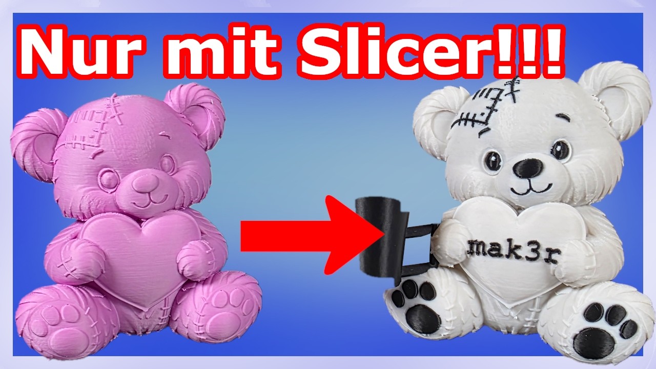 😍 3D Drucker Pflichtvideo | Objekte im Slicer anpassen