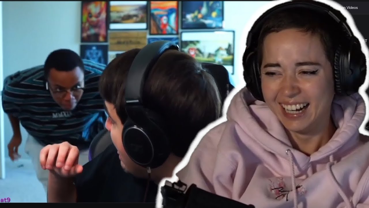 she couldn't stop laughing after watching this