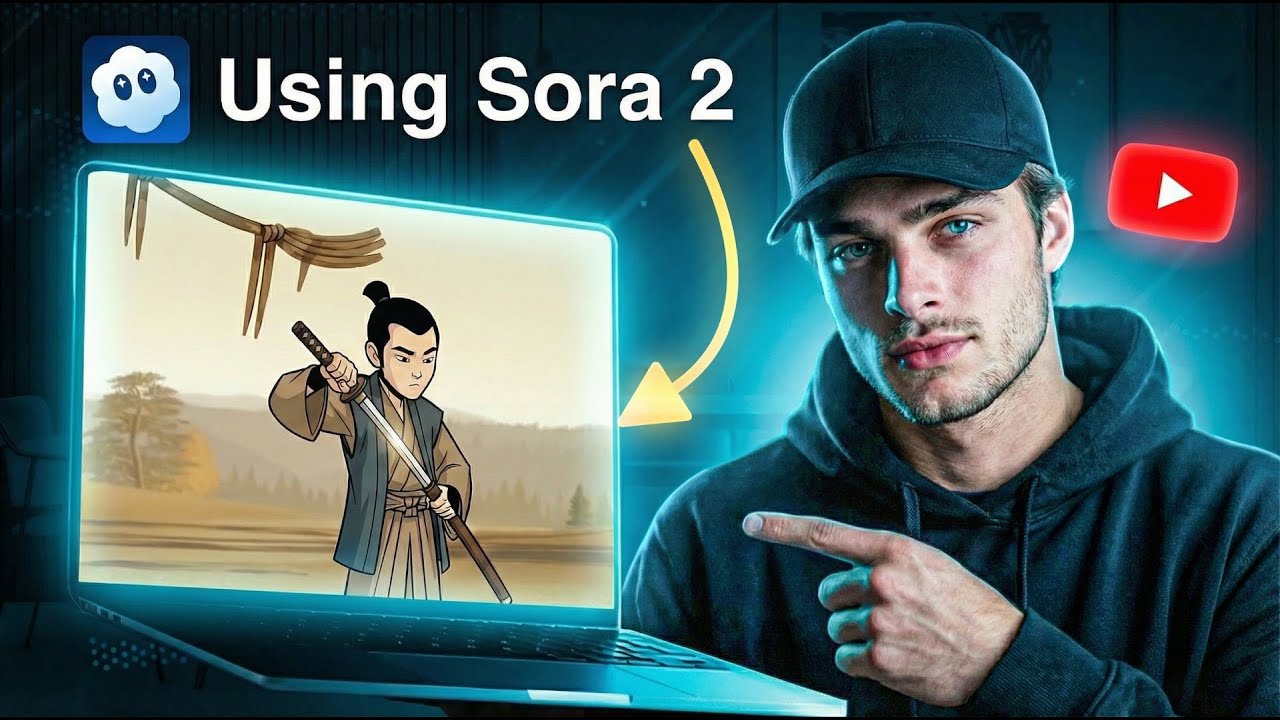 Как создать вирусное 2D-анимационное видео с помощью SORA2 AI