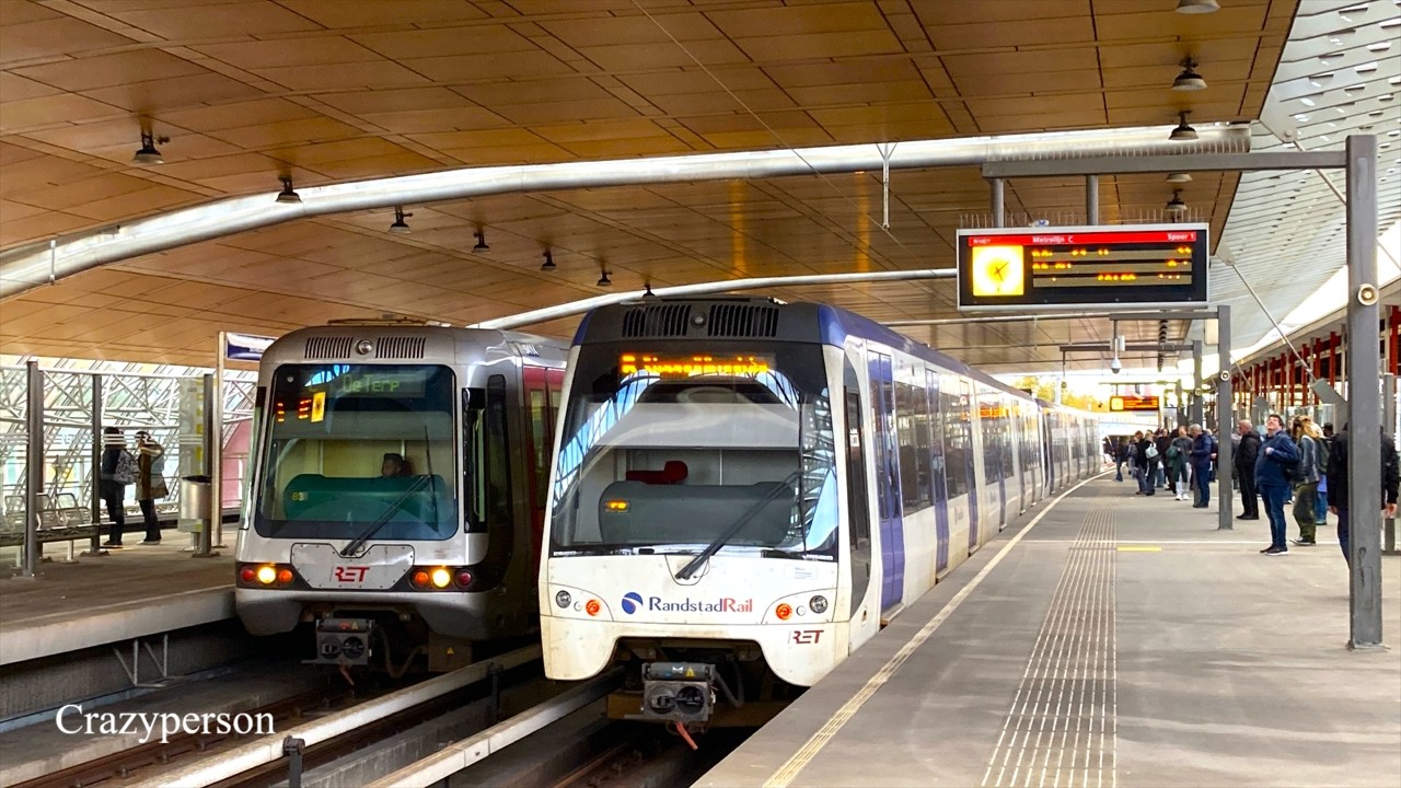Elke Metro op Schiedam Centrum (Diverse kleuren) RET Rotterdam