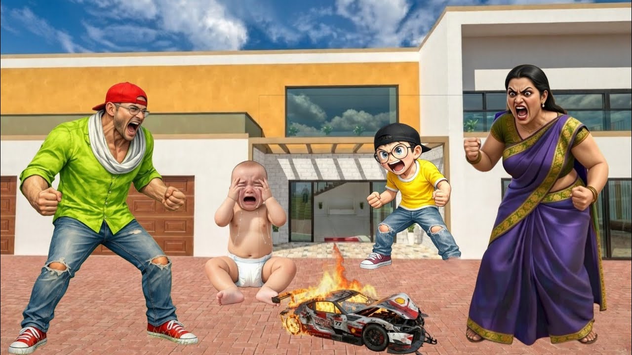 😱nobita ne car tod di 🤯 indian theft auto simulator lyara Gaming 2.0 