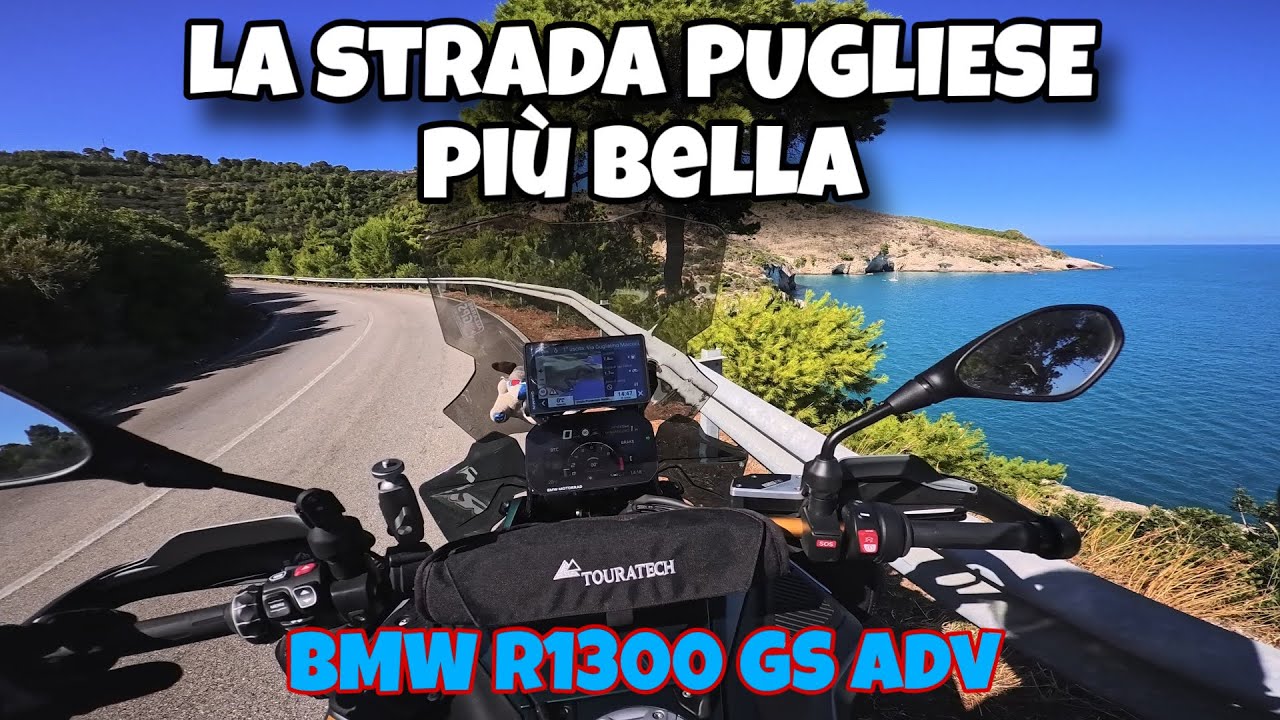 Sulla strada pugliese più bella in sella alla mia Bmw R1300 GSA