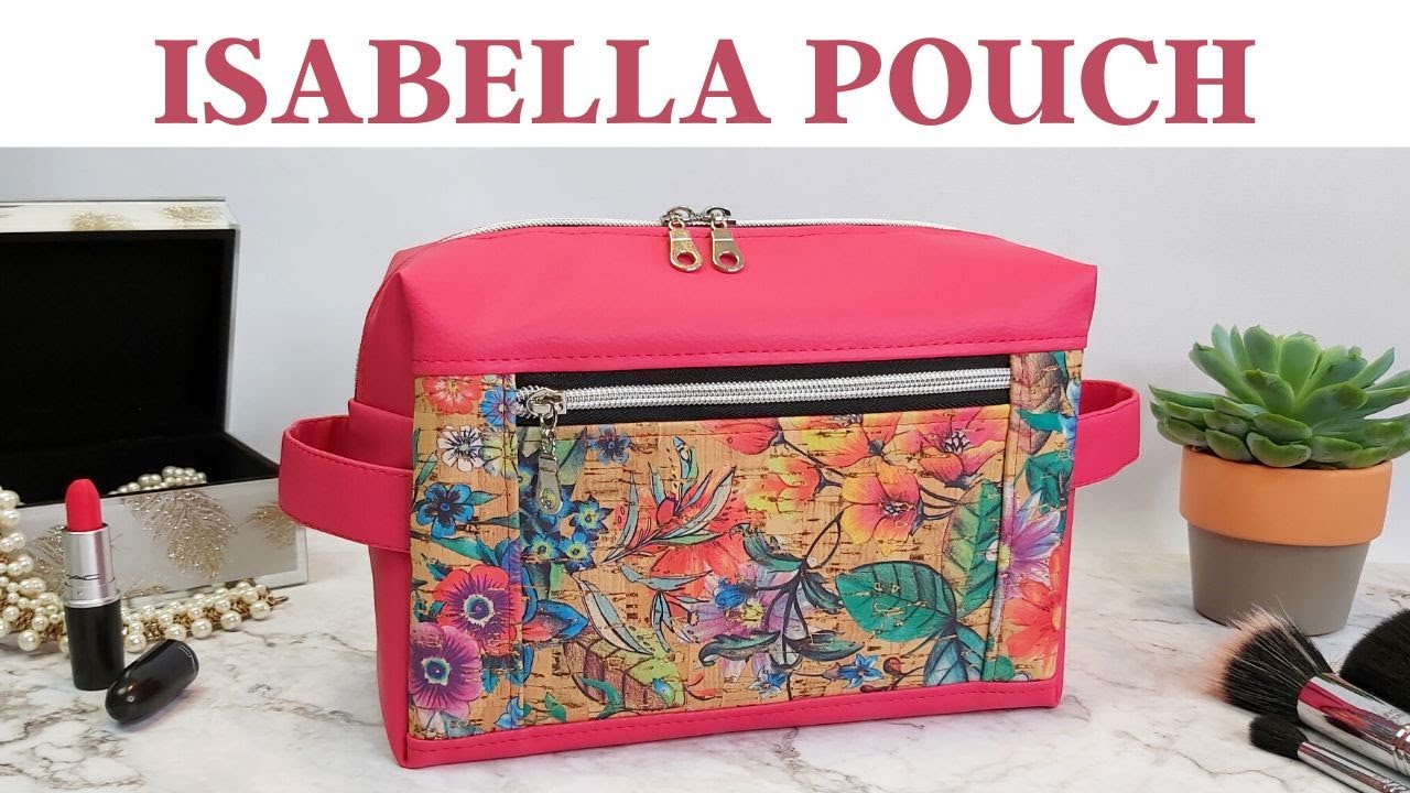 How To Make An Isabella Pouch - A Stylish Zipper Pouch With Pockets