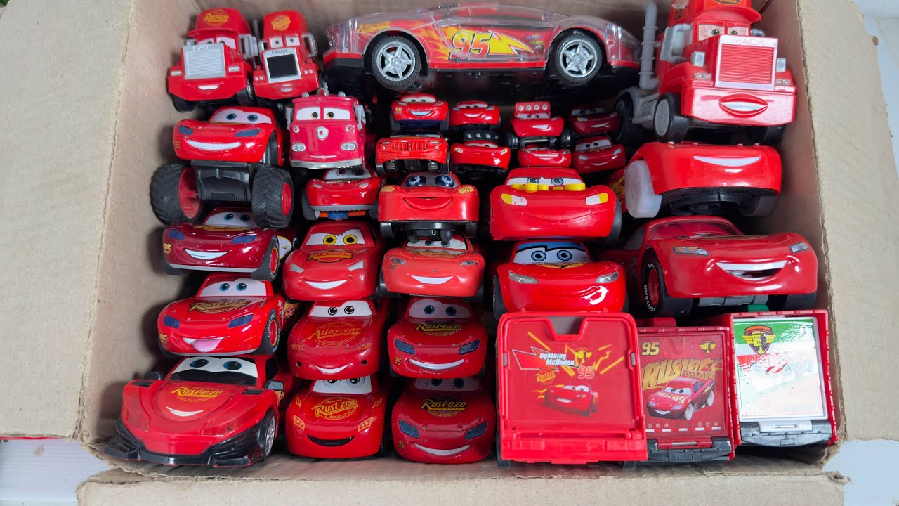 Disney Pixar Cars Unboxing Review | Full Lightning McQueen, Tow Mater, Doc Hudson, Sally, Mack
