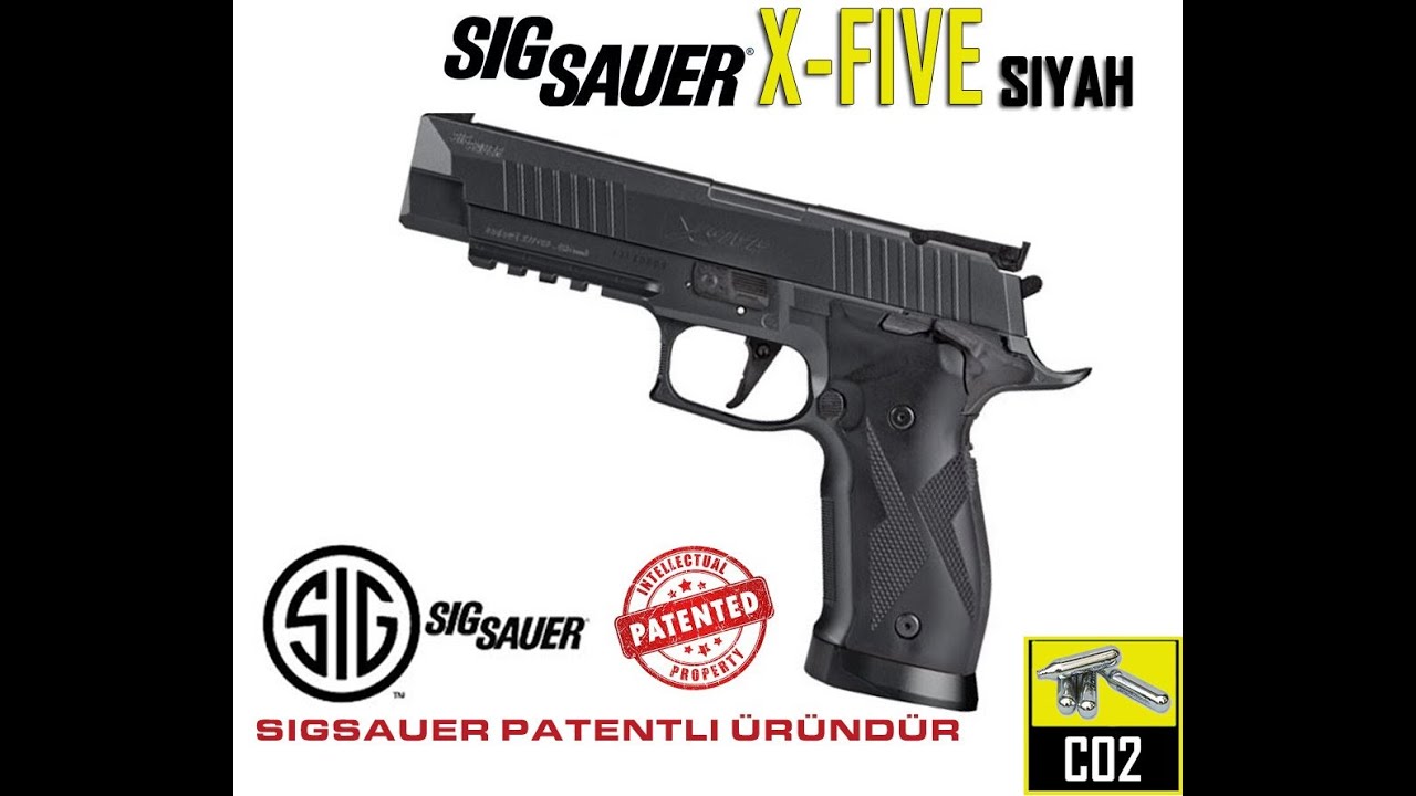 SİG SAUER X FİVE BLOWBACK HAVALI TABANCA