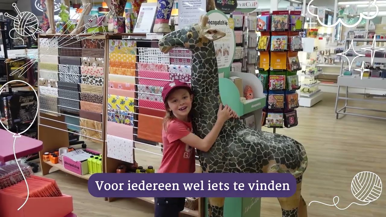 Voor al jouw creatieve materialen is er &eacute;&eacute;n adres: Tiny's Hobby in Kortrijk!