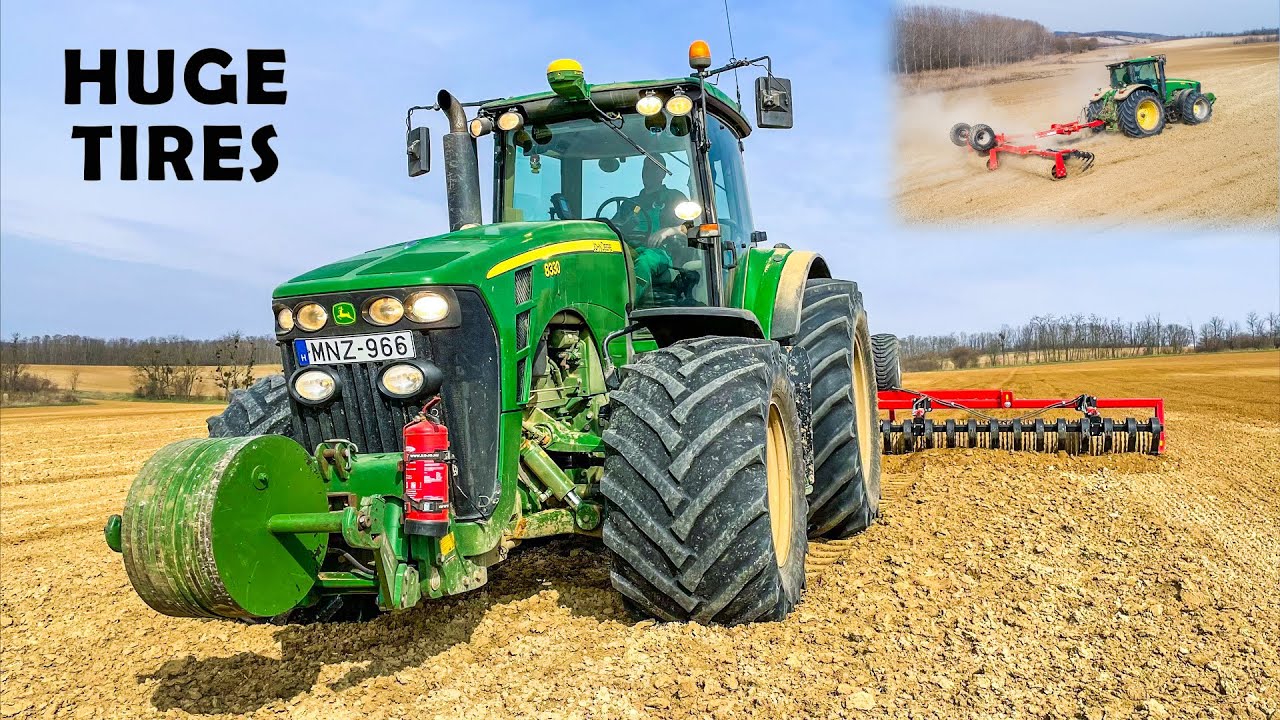 Szántás elmunkálás 2021 | John Deere 8330 + Quivogne Rollmot 830