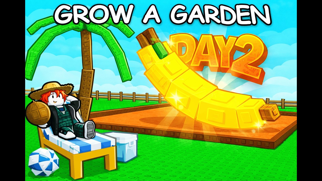Roblox Grow a Garden  day2