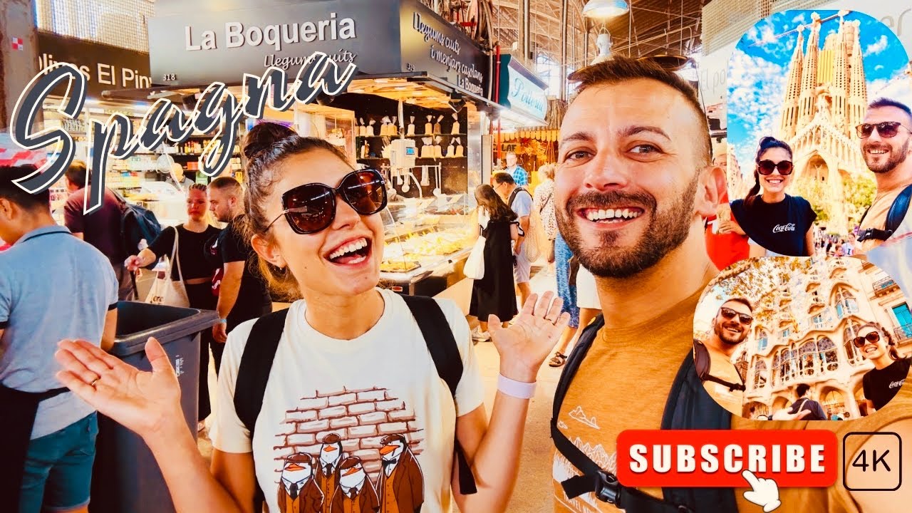 SPAGNA in MOTO | BARCELLONA | SAGRADA FAMILIA | CASA BATTLO’ | LA BOQUERIA | ACQUARIO | -5Ep