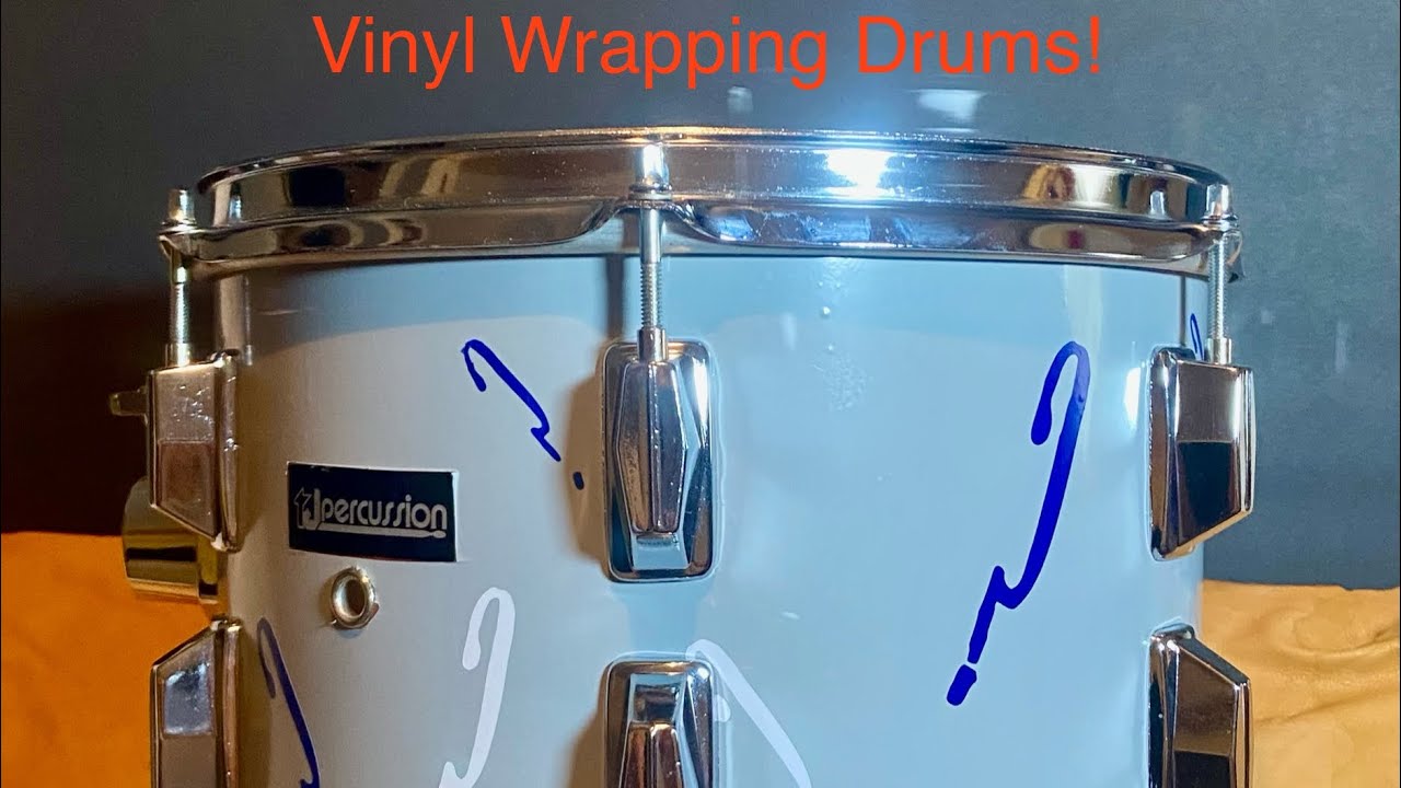 “How to Vinyl Wrap Your Drums (Cheap DIY Tutorial)” 