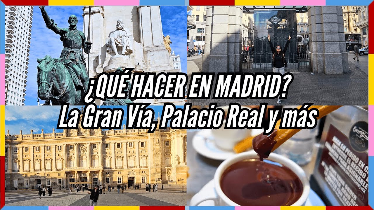 ¿Qué hacer en Madrid? La Gran Vía, Palacio Real y más 🇪🇸 | Vlog de viaje por Europa