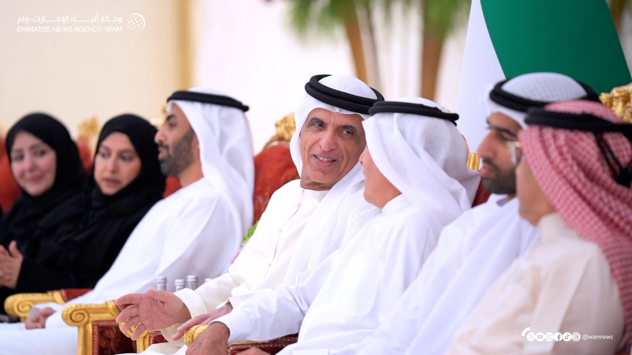 سعود بن صقر يواصل استقبال المهنئين بشهر رمضان المبارك