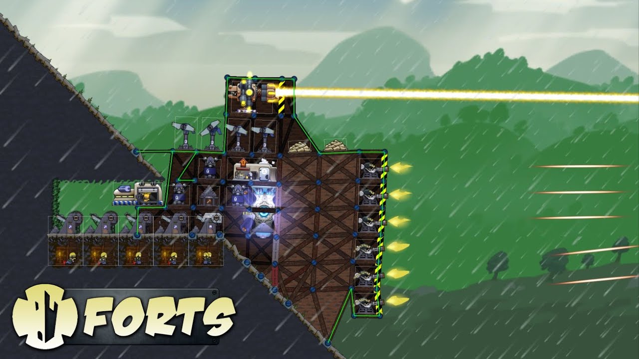 AP Miniguns Only + Magna Beam | Forts - Multiplayer Gameplay | Ep.289