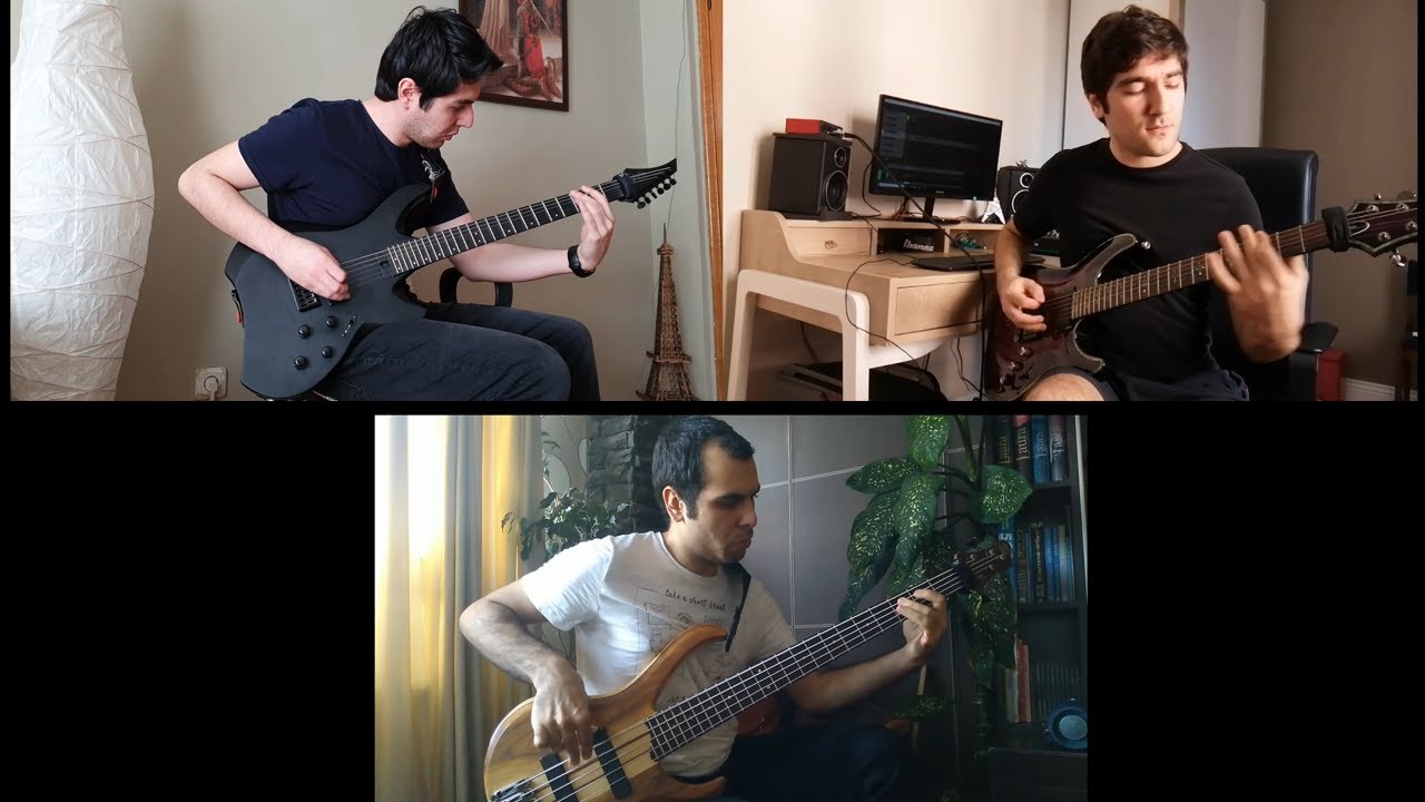Mastodon - Blood and Thunder Cover (Guitars & Bass Collaboration)