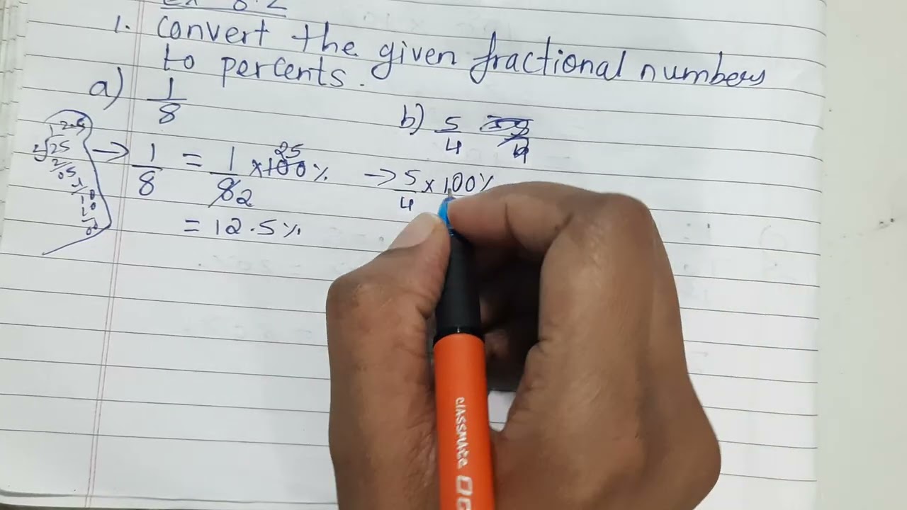 Class 7th mathematics | Chapter 8 comparing quantity Ex 8.2 Q.1