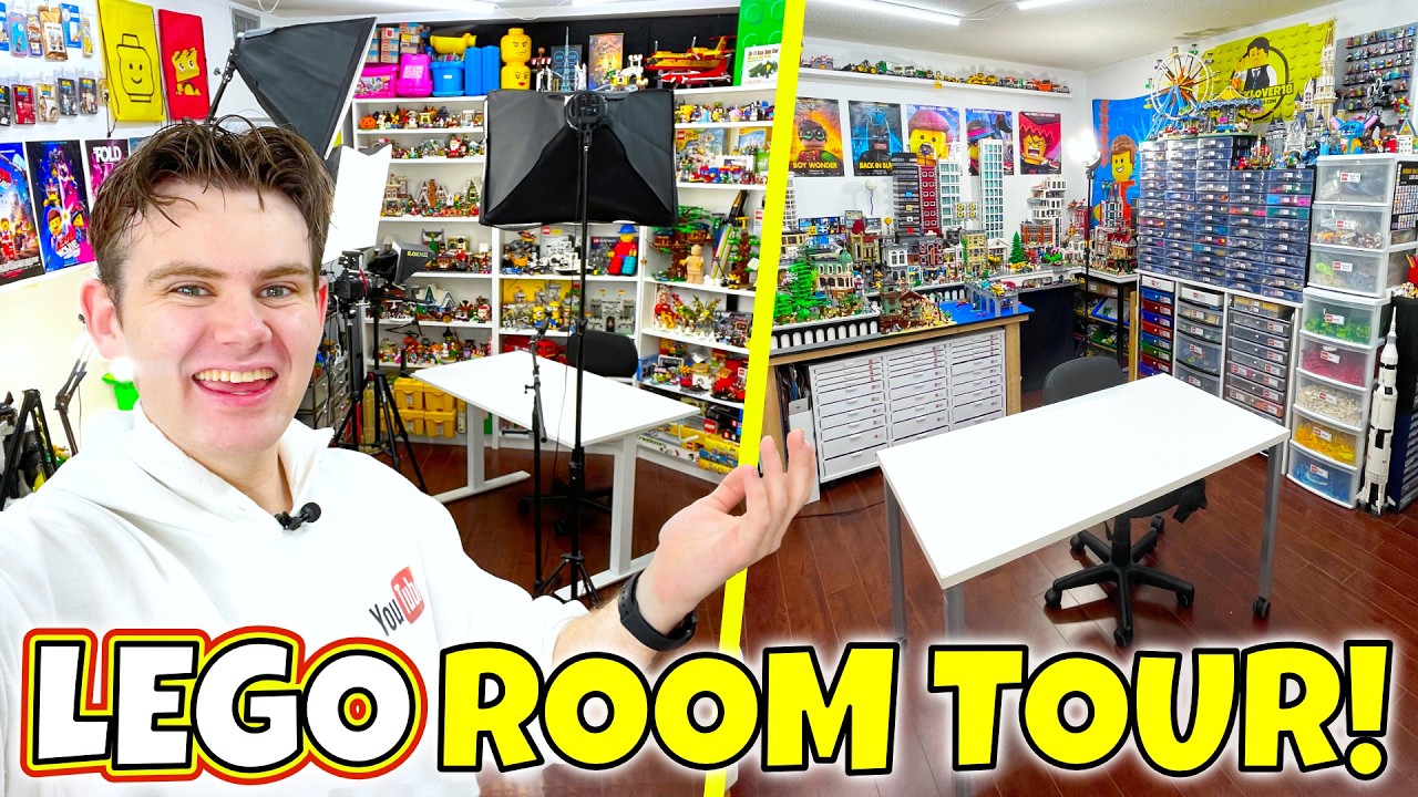My MASSIVE LEGO ROOM & COLLECTION TOUR - May 2025