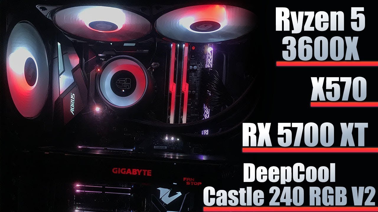 Сборка игрового ПК на AMD Ryzen 5 3600X, RX 5700 XT, Gigabyte X570 Gaming X