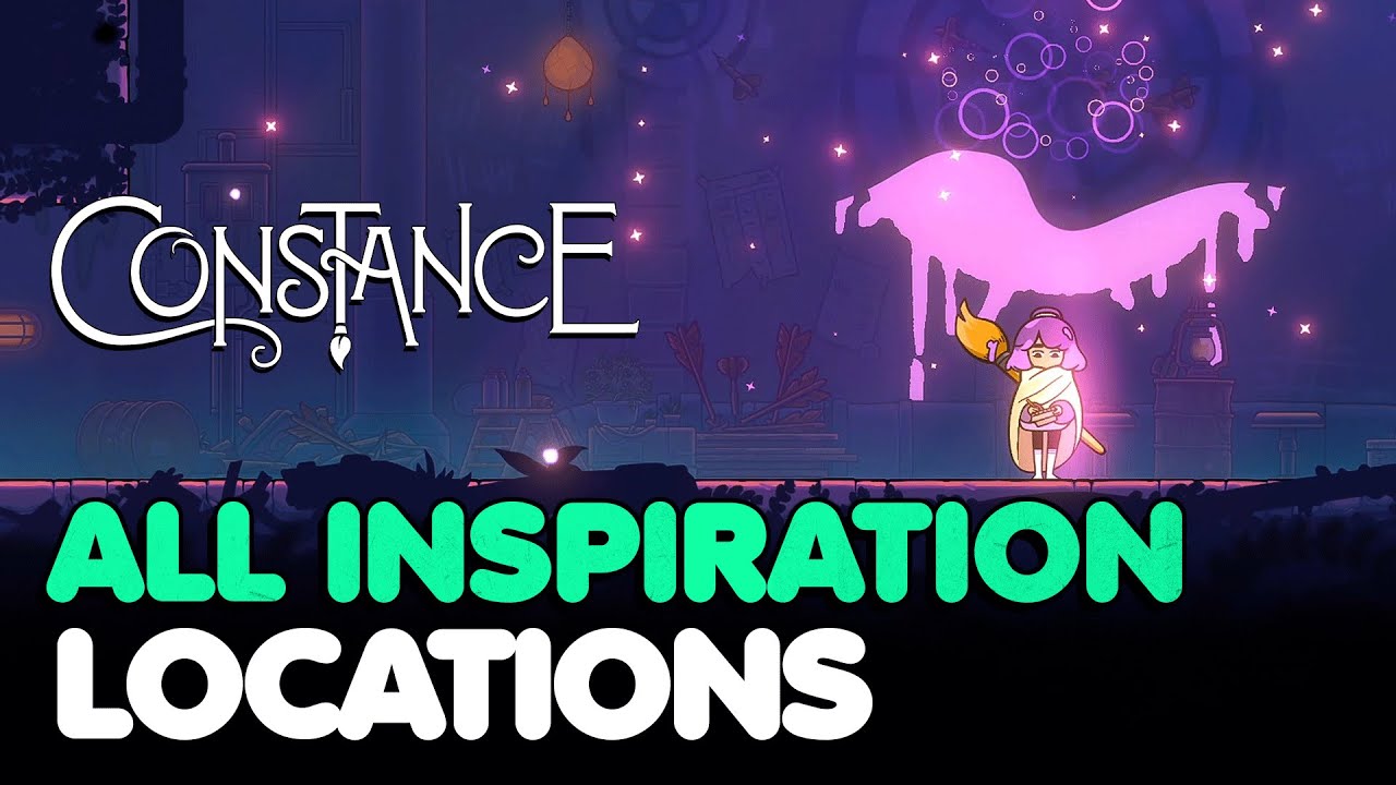 Constance - All Inspiration Locations (Illuminated Achievement Guide)