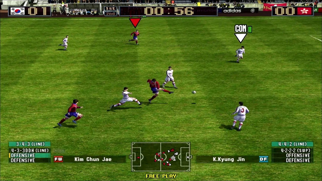 [Triforce] 버추어 스트라이커 4 2006 한국 플레이 14 (Virtua Striker 4 2006 Korea Rep. Play 14)