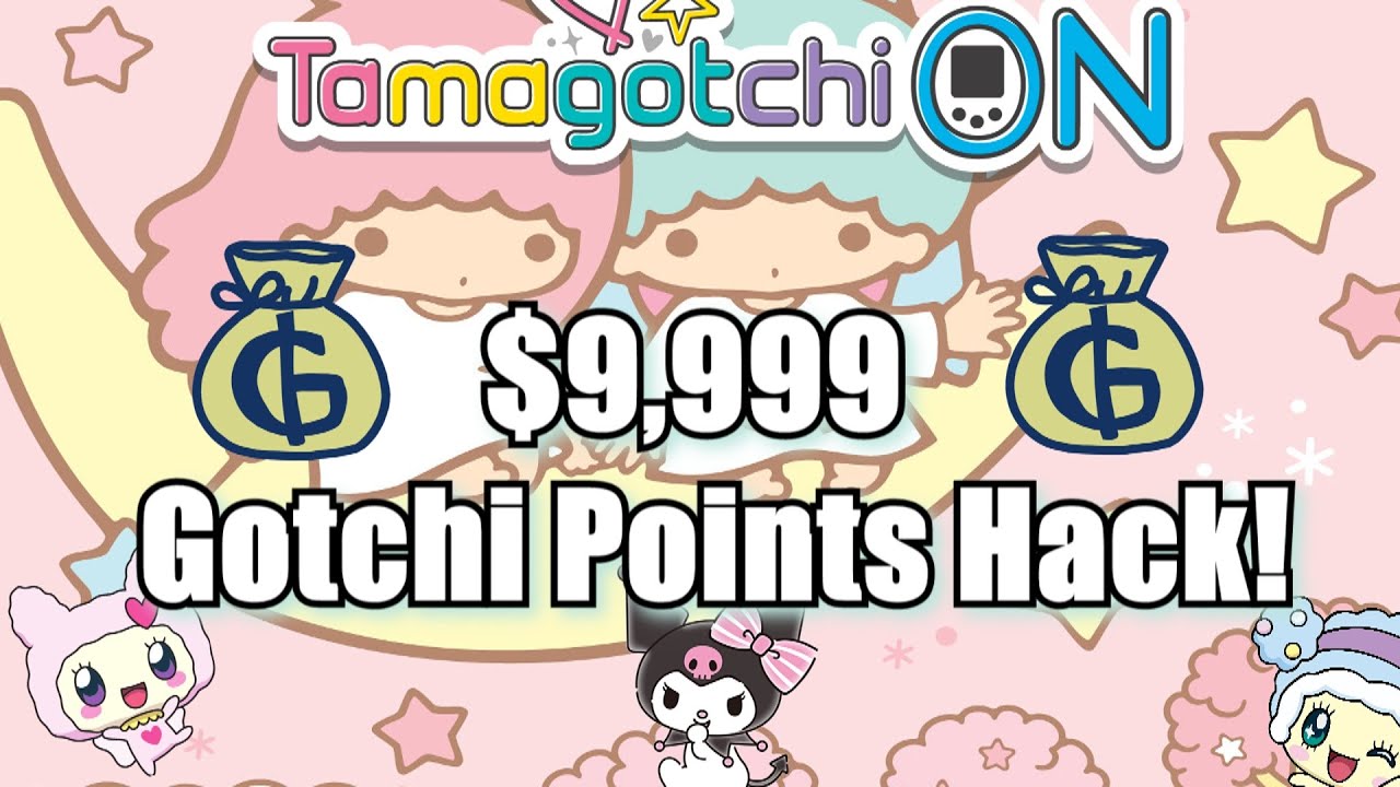 Tamagotchi ON/Meets -  9,999 Gotchi Points Hack + Items, Accessories & More!