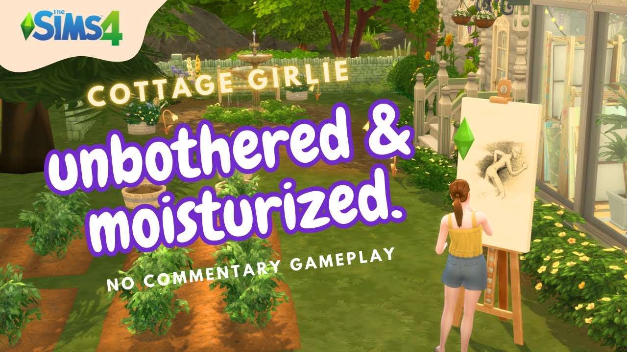 ✌️The Sims 4 No Commentary Gameplay unbothered. moisturized. happy. in my lane. focused. flourishing